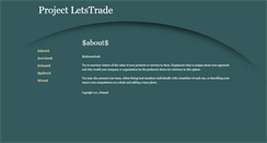 Desktop Screenshot of letstrade.us